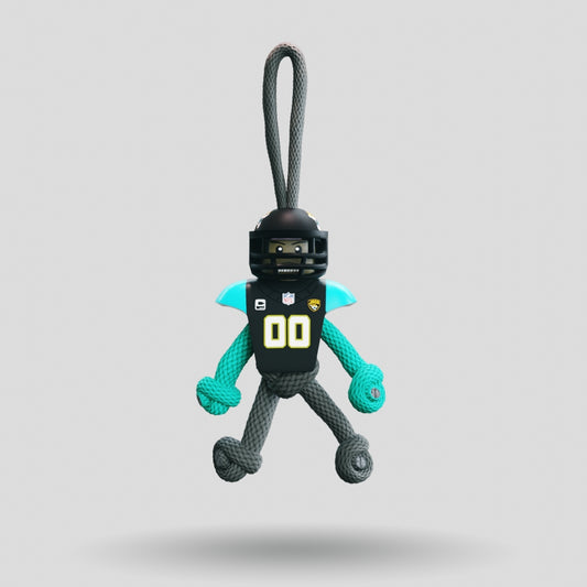 Jacksonville Jaguars Paracord Buddy Keychain