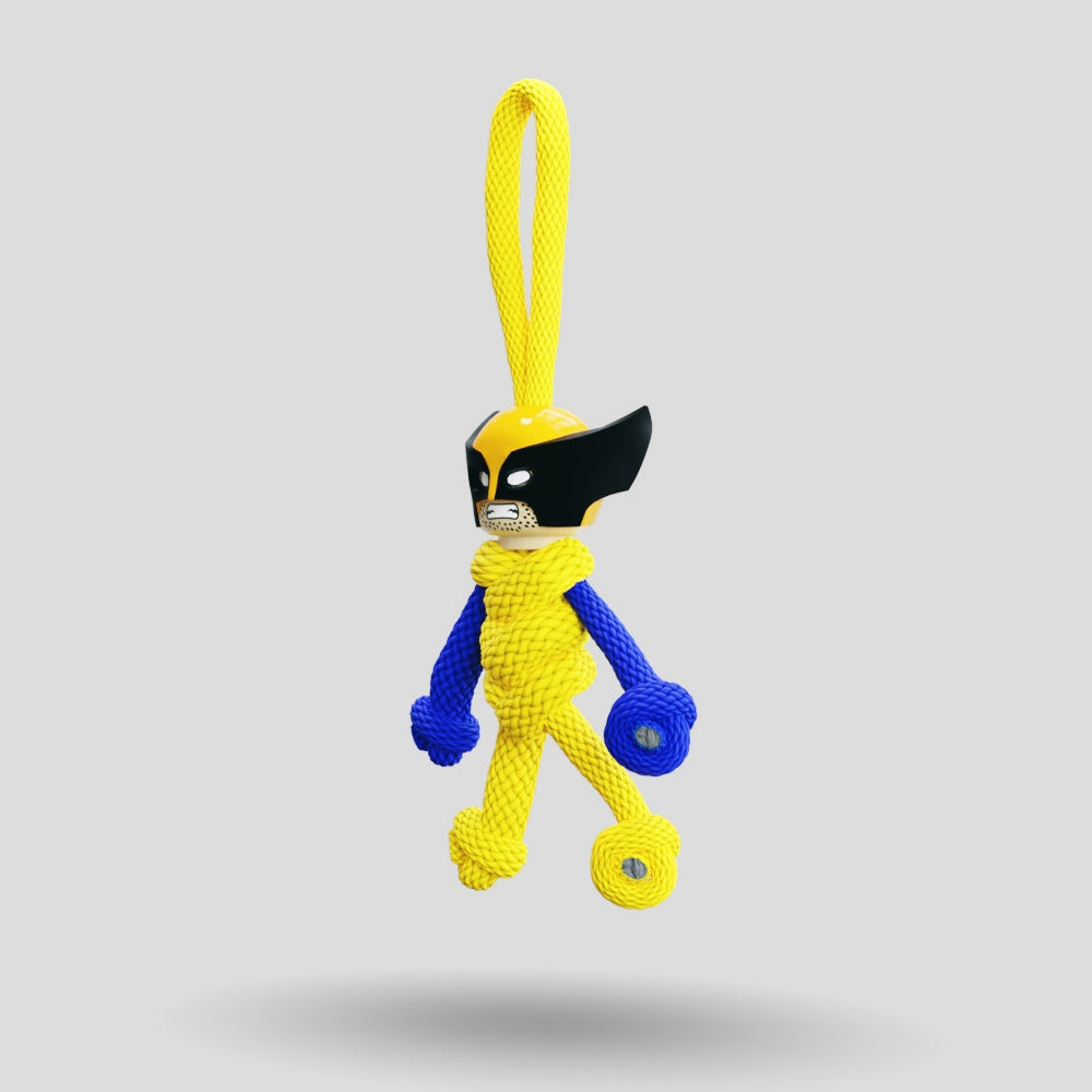 Wolverine Paracord Buddy Keychain