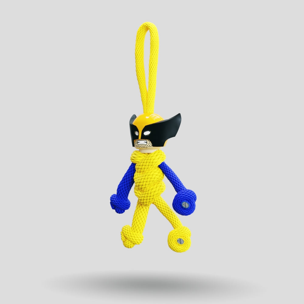 Wolverine Paracord Buddy Keychain