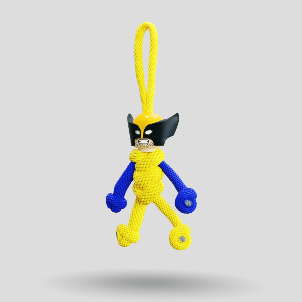 Wolverine Paracord Buddy Keychain