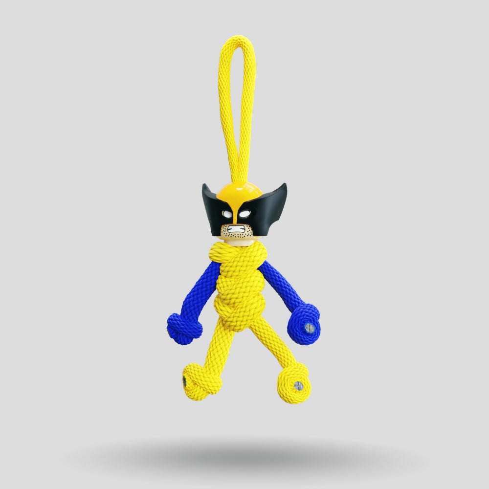 Wolverine Paracord Buddy Keychain