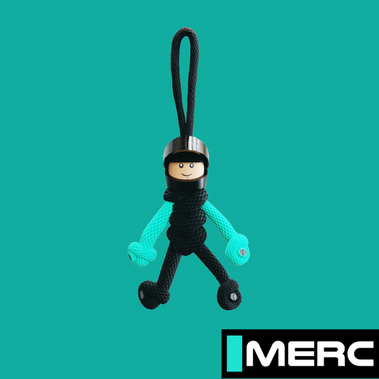 Merc Team F1 Motorsport Paracord Buddy Keychain