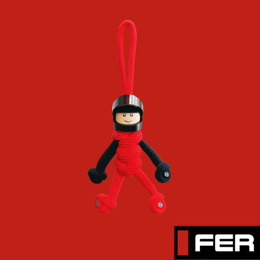 FER Team F1 Motorsport Paracord Buddy Keychain