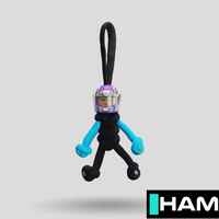 Thumbnail for Limited Edition 2024 Lewis Hamilton Racing Paracord Buddy Keychain