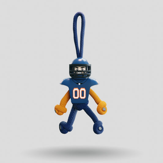 Chicago Bears Paracord Buddy Keychain