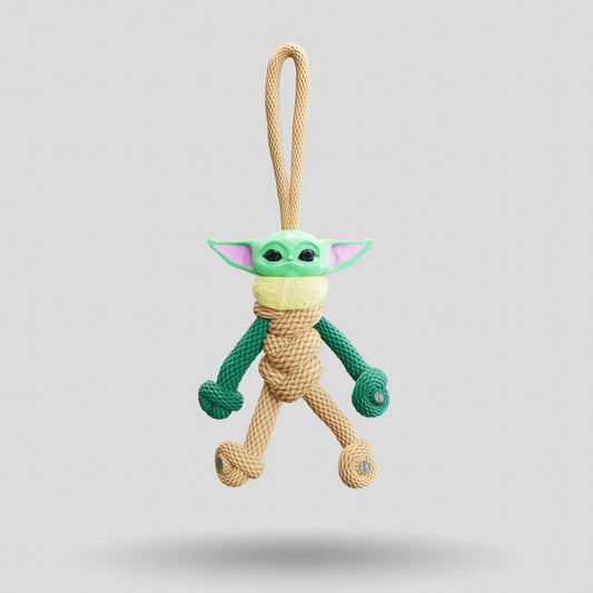 Baby Yoda Paracord Buddy Keychain