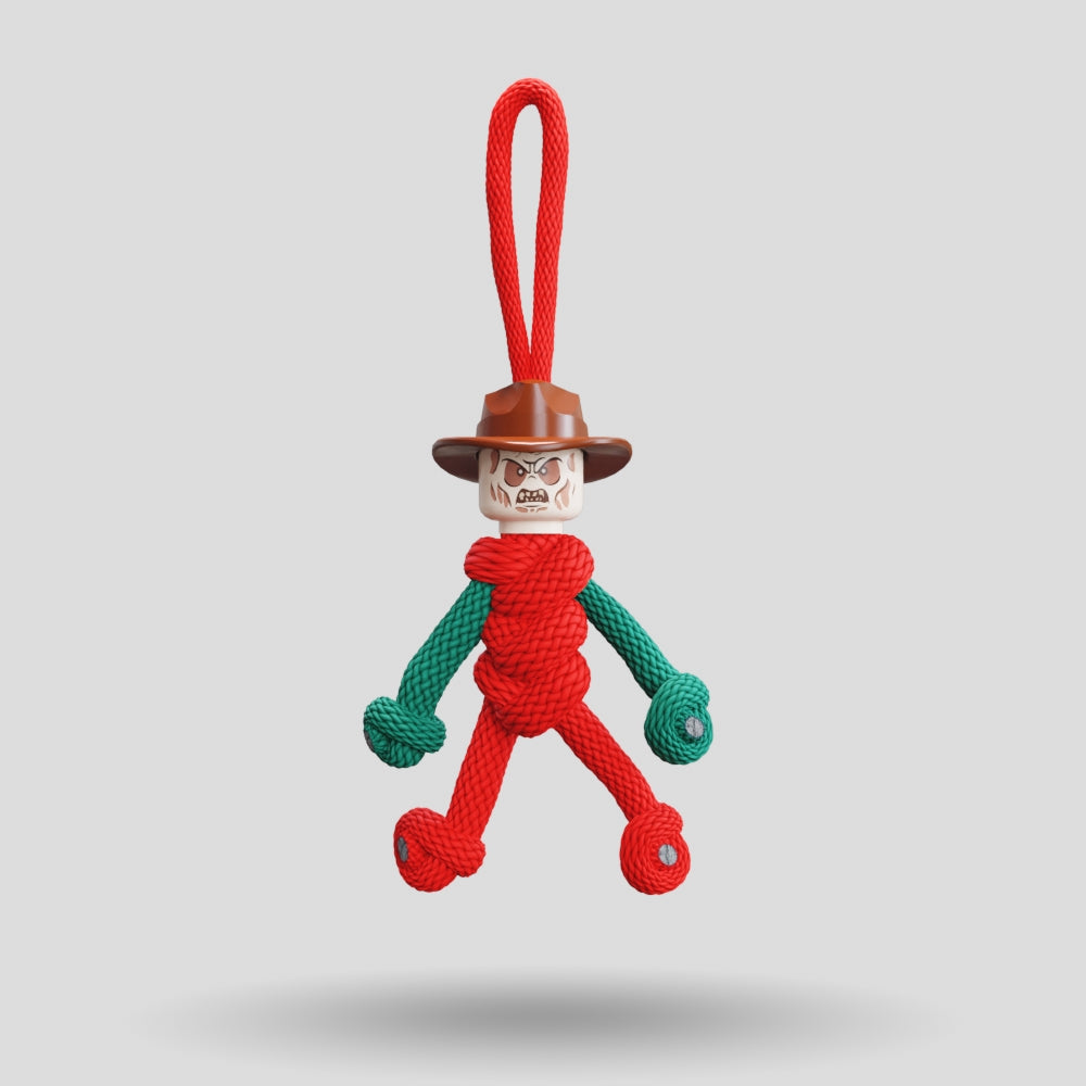 Freddy Krueger Paracord Buddy Keychain