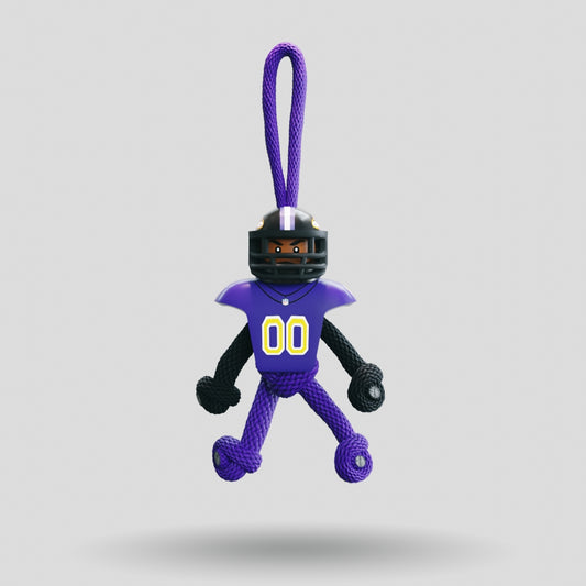 Baltimore Ravens Paracord Buddy Keychain