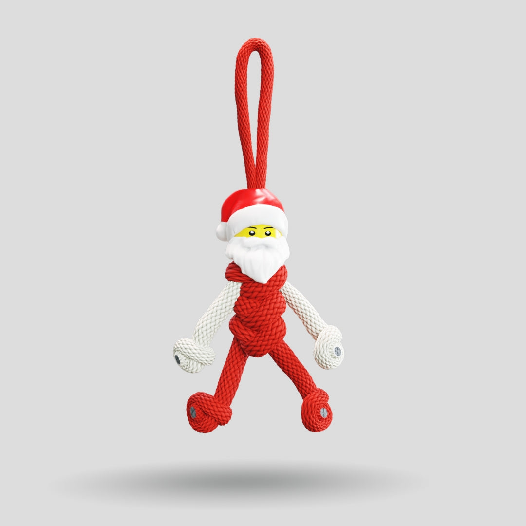 Santa Claus Paracord Buddy Keychain