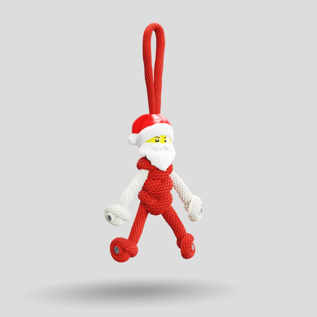 Santa Claus Paracord Buddy Keychain