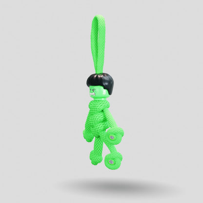 Hulk Paracord Buddy Keychain