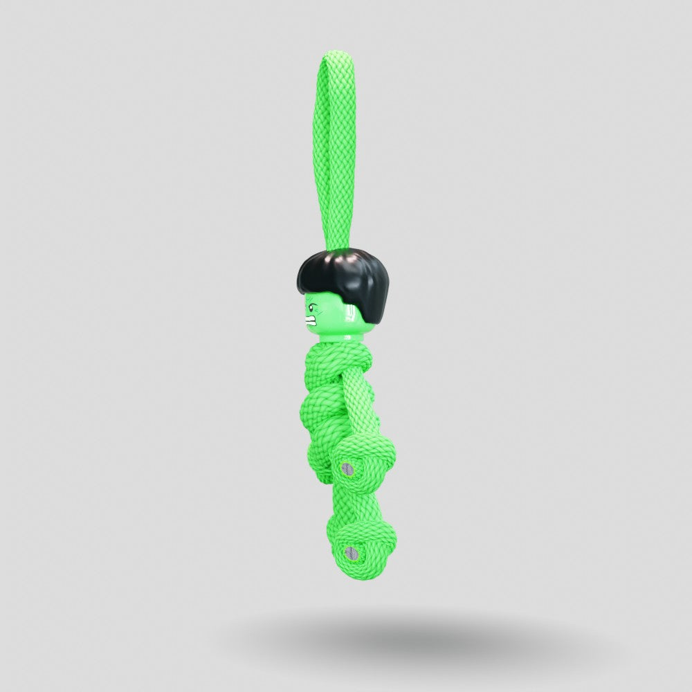 Hulk Paracord Buddy Keychain