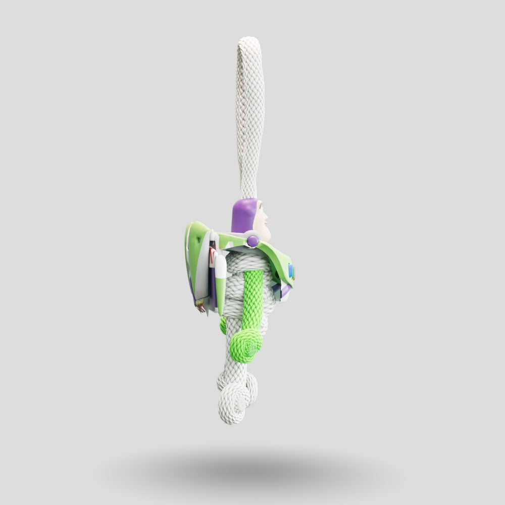 Buzz Lightyear Paracord Buddy Keychain