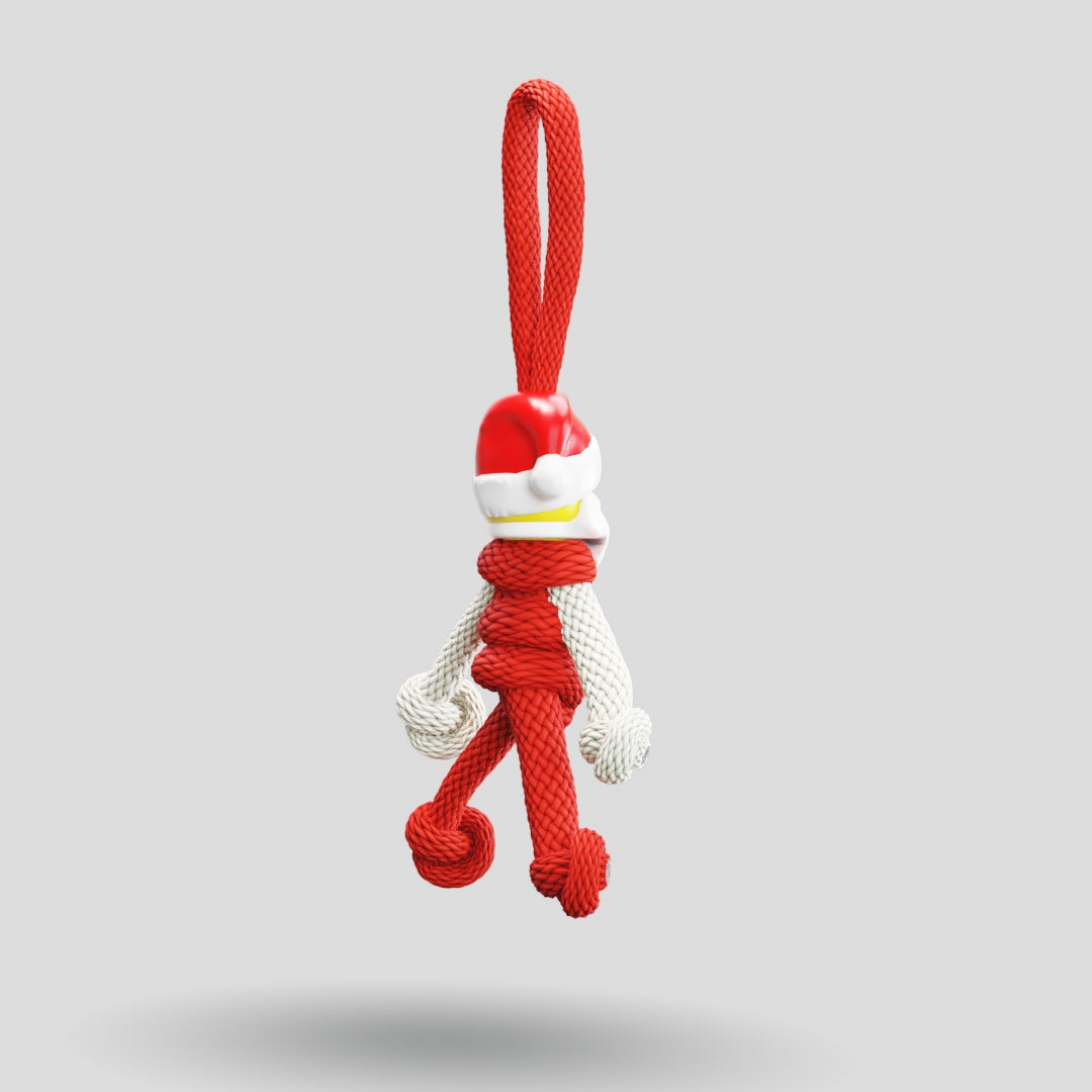 Santa Claus Paracord Buddy Keychain