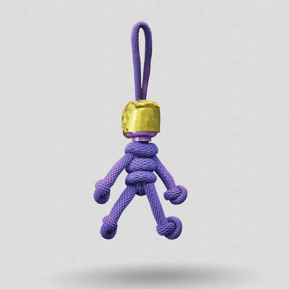 Thanos Paracord Buddy Keychain