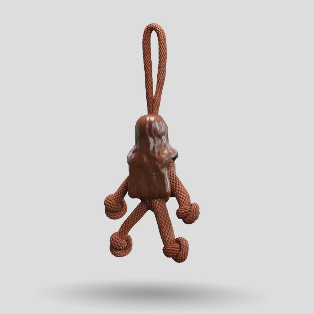 Chewbacca Paracord Buddy Keychain