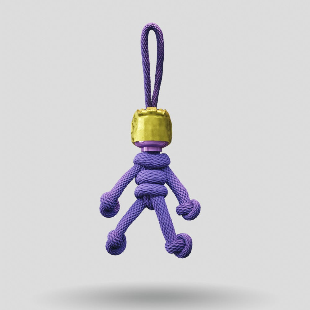 Thanos Paracord Buddy Keychain