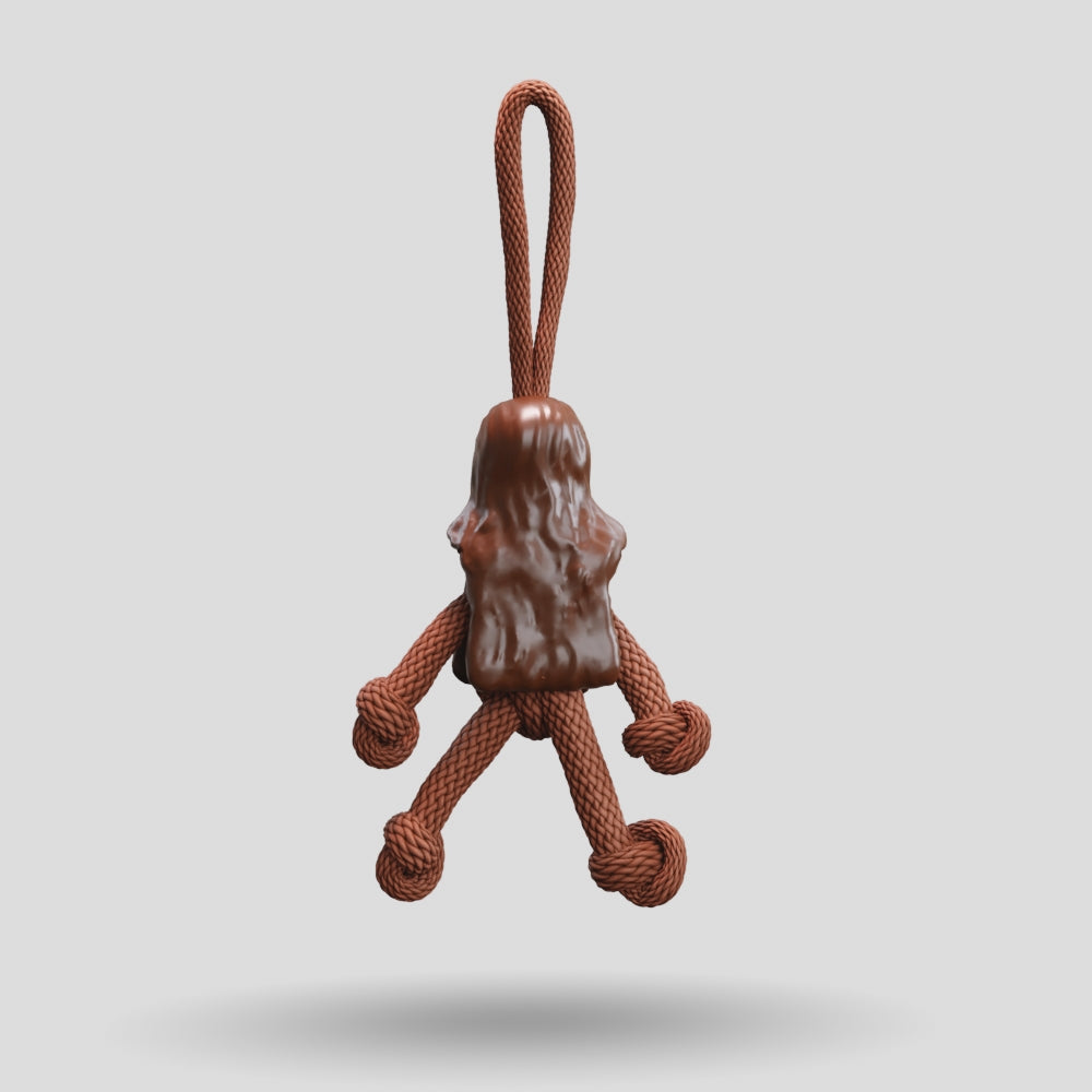 Chewbacca Paracord Buddy Keychain