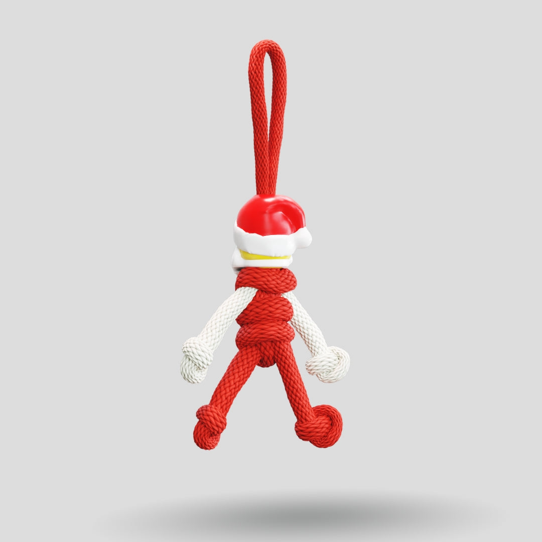 Santa Claus Paracord Buddy Keychain