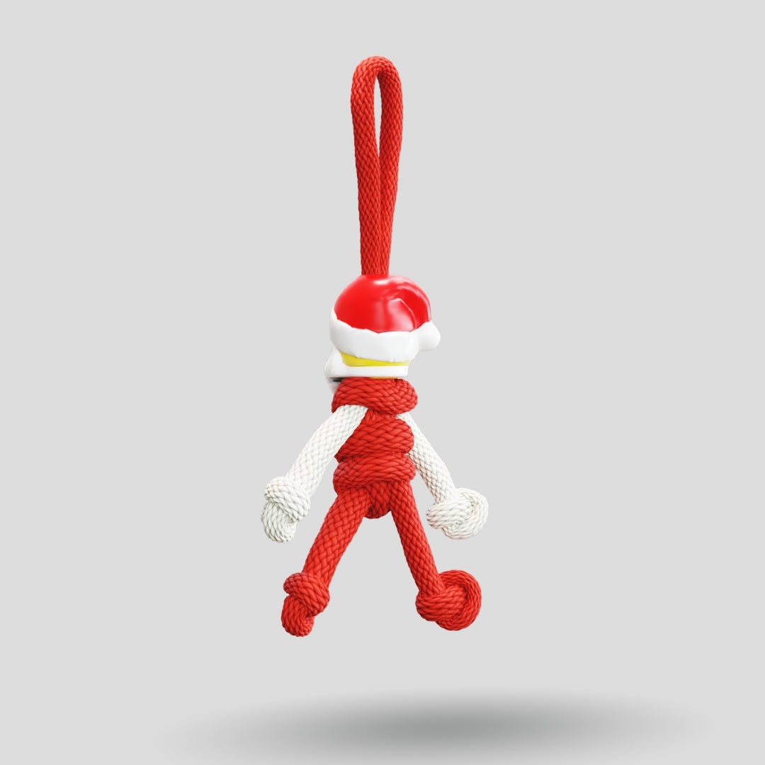 Santa Claus Paracord Buddy Keychain