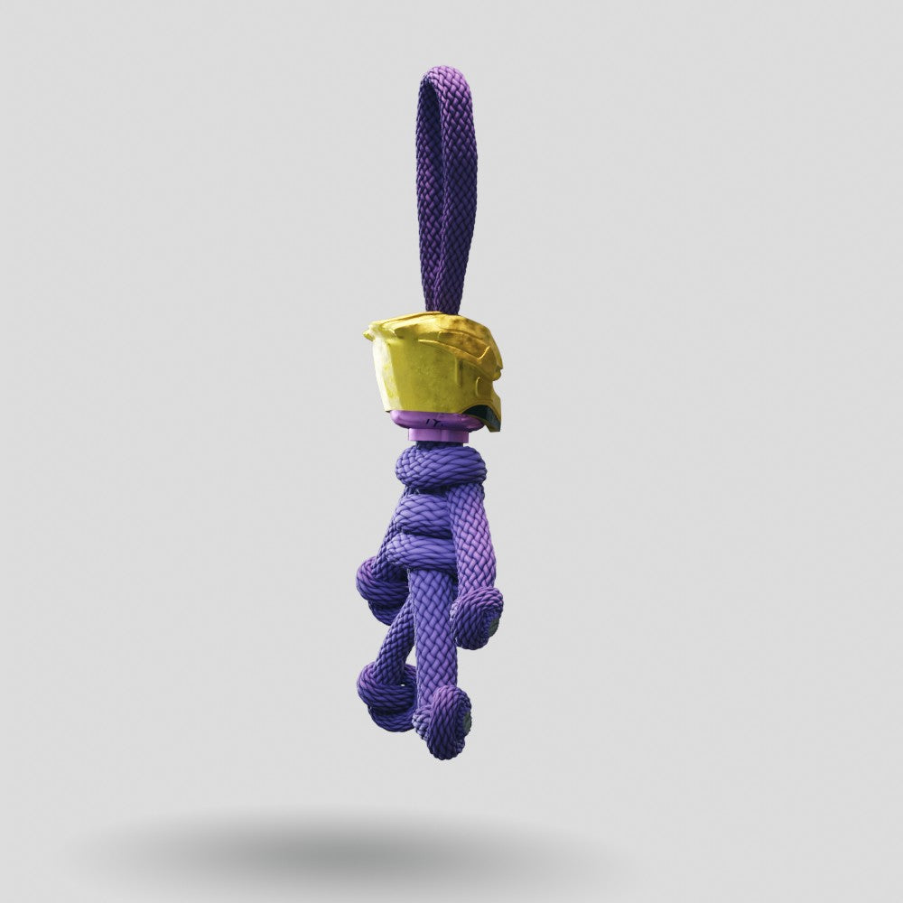 Thanos Paracord Buddy Keychain