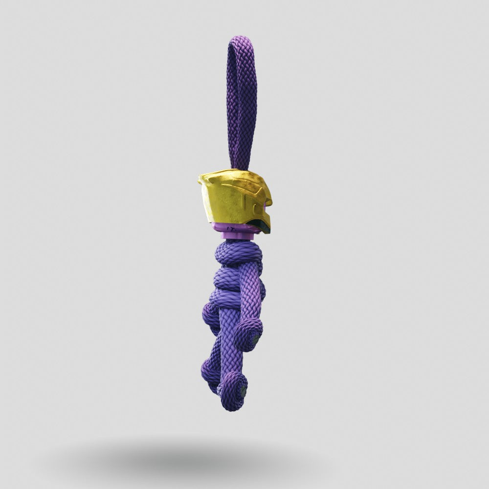 Thanos Paracord Buddy Keychain