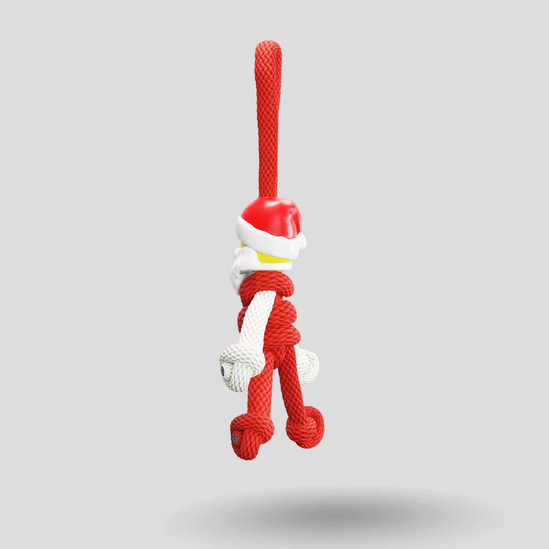 Santa Claus Paracord Buddy Keychain