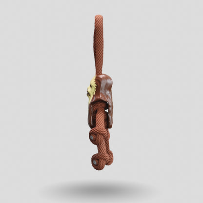 Chewbacca Paracord Buddy Keychain