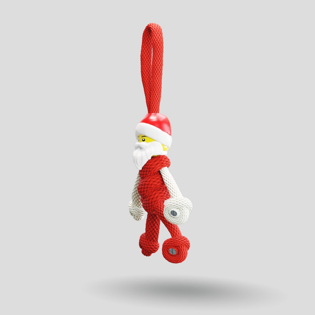 Santa Claus Paracord Buddy Keychain