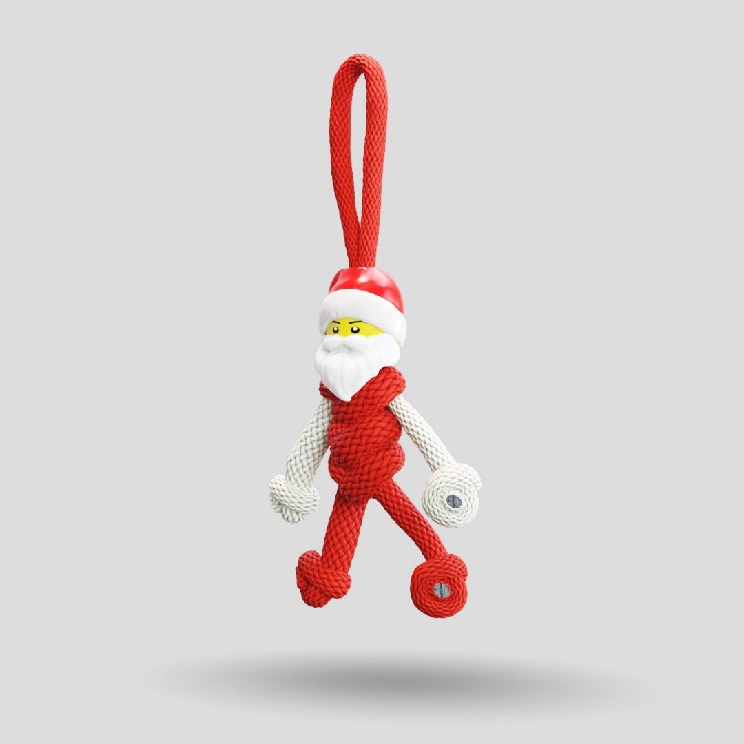 Santa Claus Paracord Buddy Keychain