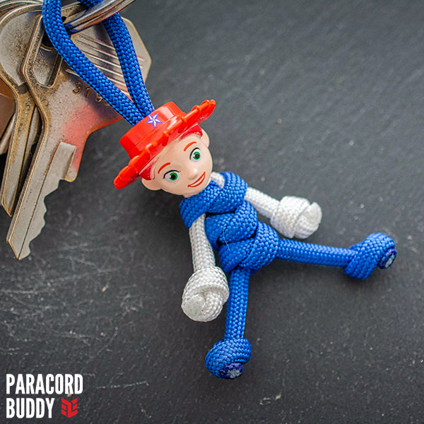 Jessie Toy Story Paracord Buddy Keychain