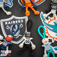 Thumbnail for New England Patriots Paracord Buddy Keychain