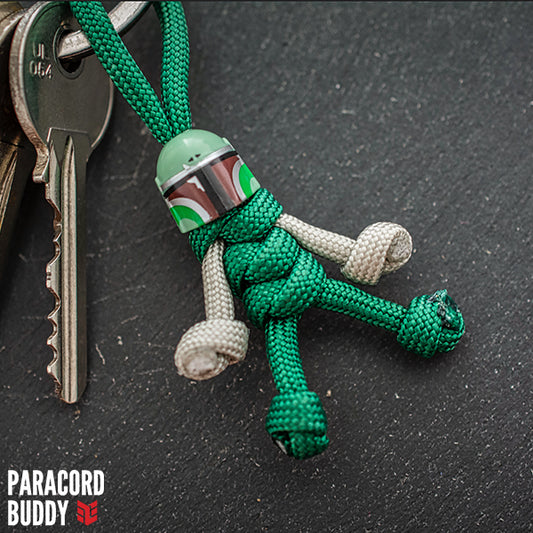 Boba Fett Paracord Buddy Keychain