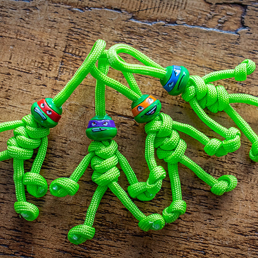 Teenage Mutant Ninja Turtles Paracord Buddy Keychain - Paracord Buddy UK