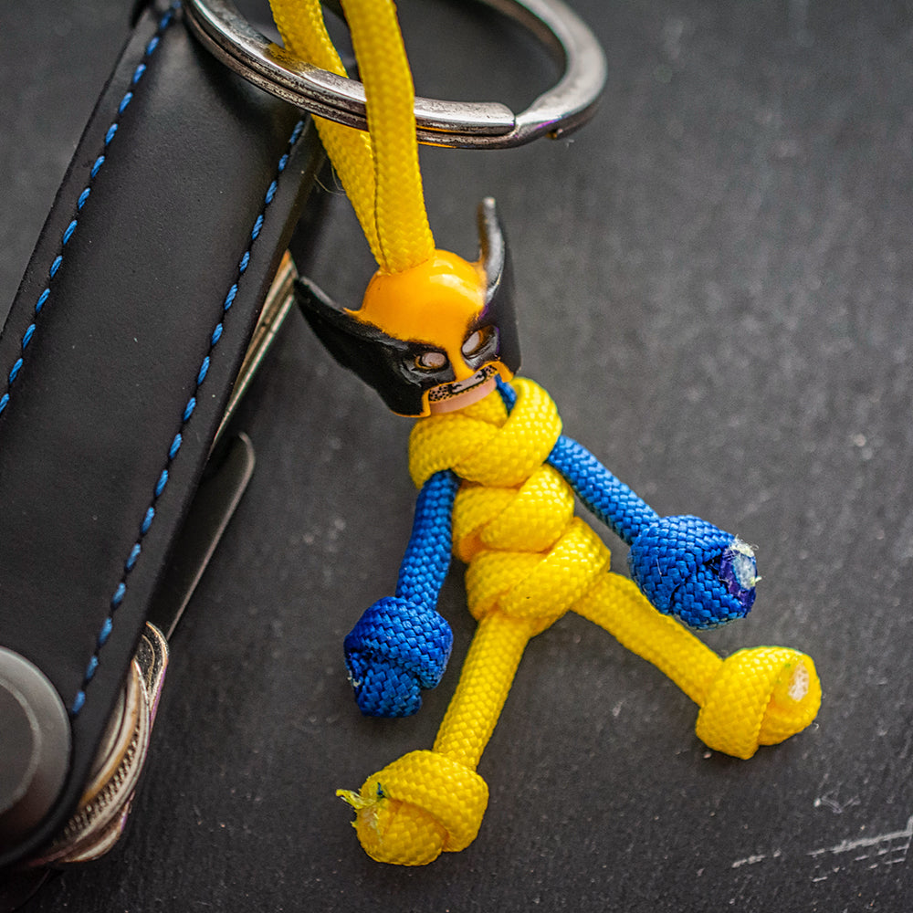 Wolverine Paracord Buddy Keychain